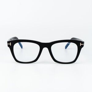 Tom Ford Women Eyeglasses Black Square FT5886-B 001 NEW AUTHENTIC